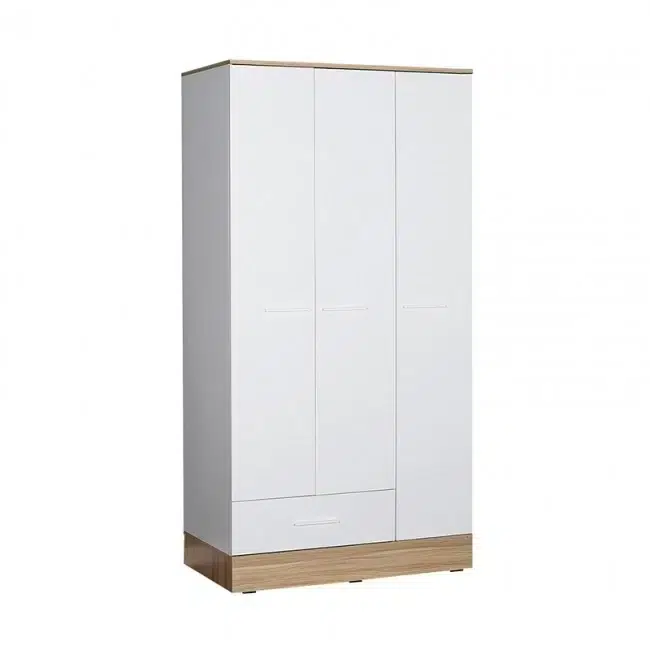 Armoire  blanche à 3 portes 1